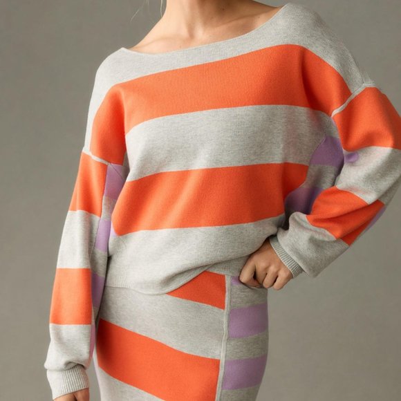 Brand New Daily Practice by Anthropologie Glen Striped Sweater - Picture 5 of 11